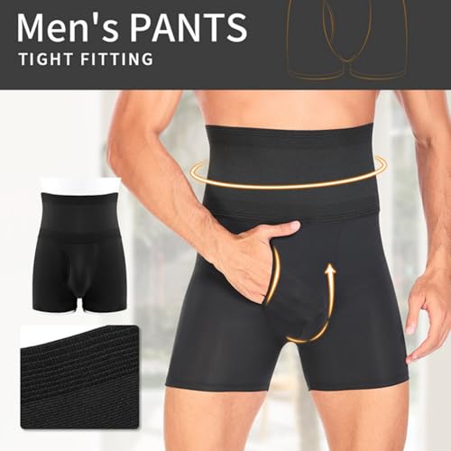 Perfect Body High Elasticity Comfortable Shapewear, Men's Tummy Control Shapewear Shorts, Men High Waist Shaper Briefs2