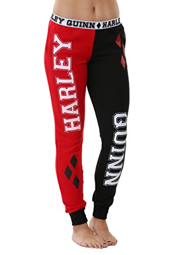 DC Comics Harley Quinn Jogger Lounge Pants (Small)