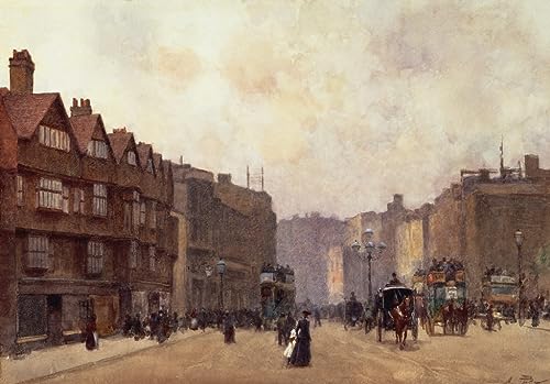 Tableau High Holborn Londres par Alberto Pise 60x90cm decoration