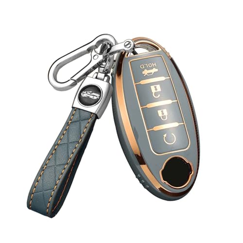 Coque de clé pour Nissan Juke Murano boîtier de remplacement clé 4 boutons