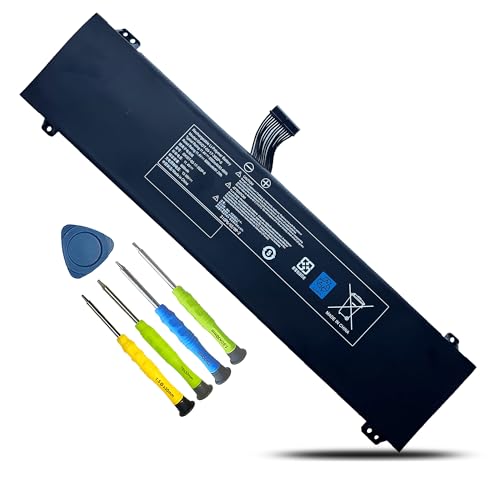 BOWEIRUI GKIDT Laptop Battery Replacement for Adata XPG Xenia 15, Schenker XMG Fusion 15 XFU15L19 Series