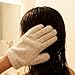 Generic Microfiber Hair Drying Gloves, 2 Pcs Quick-Dry Hair Towel Gloves, Coral Velvet, Super Absorbent Gloves for Fast Hair Drying