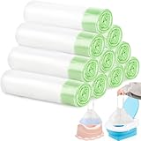 200 Pack Portable Potty Chair Liners with Drawstring,Disposable Potty Liners Bags,Training Toilet Seat Potty Bags for Kids Toddler Pet Outdoors