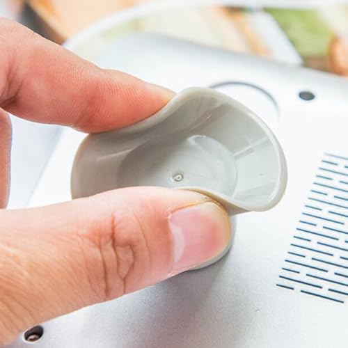 TEHAUX 8 piezas soportes antideslizantes de silicona para portátil miniatura 5