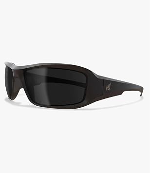 EDGE EYEWEAR XH61-G15-TT Edge G-15 Safety Glasses, Anti-Fog, Scratch-Resistant,Matte Black Frame / G-15 Vapor Shield Lens