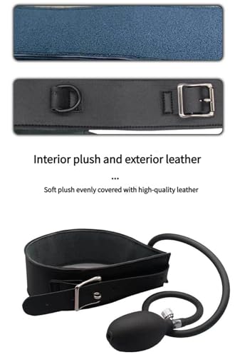Aufblasbarer Spaß Halsband Bondage Tuning Erwachsene Erzeugnisse Rollenspiel Zughalsband Bdsm Geeignet Für Männliche Und Weibliche Paare
