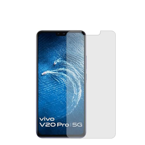 Image of EmBed Matte Fiber Display Guard for vivo V20 Pro - Unbreakable, Ultra-Thin, Lightweight Matte Finish Screen Protector with Easy Installation Kit