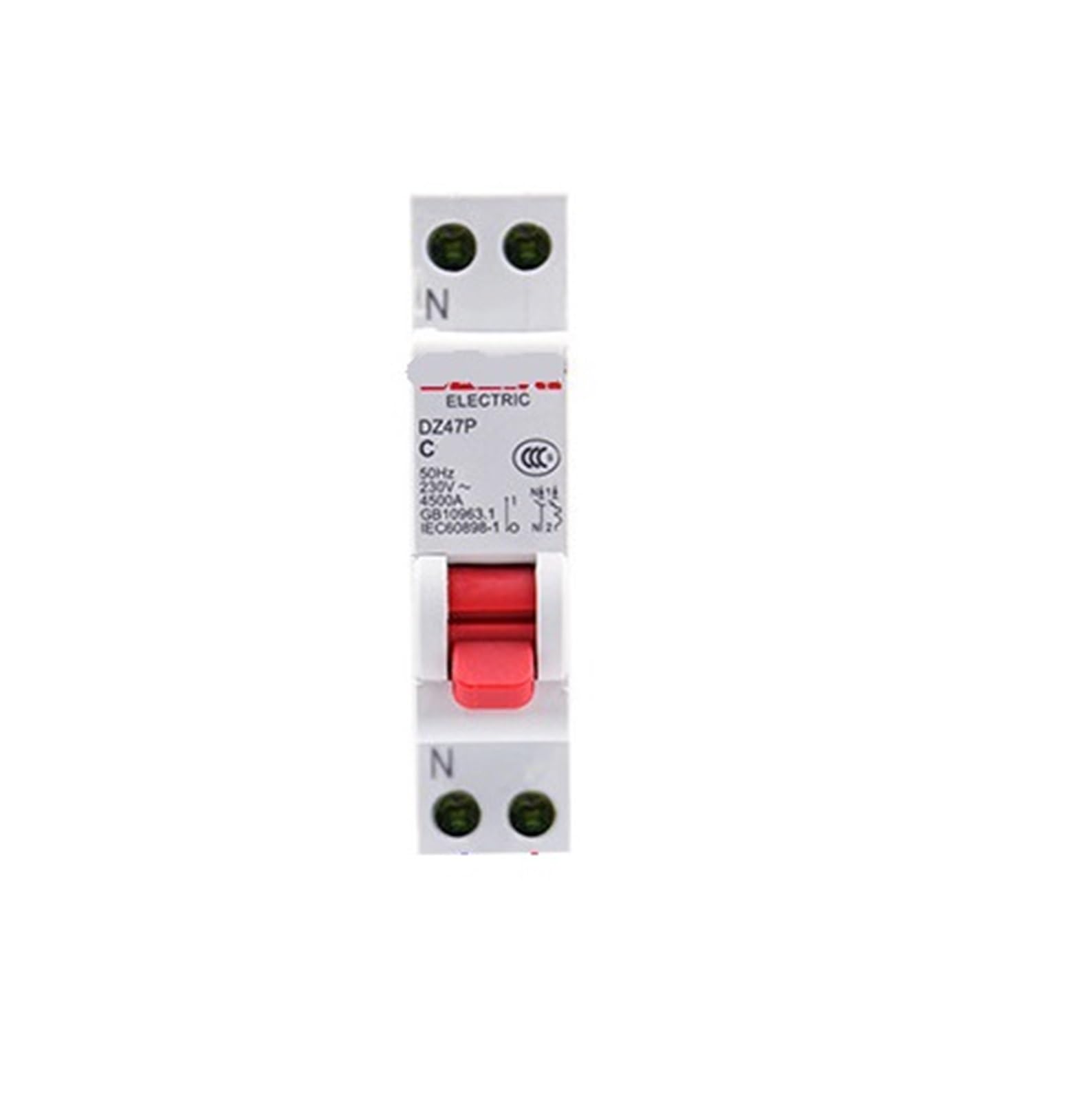 VSPPJYFG Air Switch DZ47P-1P+N air Switch Small Circuit Breaker air Switch(DZ47P-1P+N-C40A)