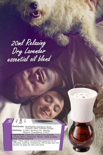 Difusor aromático eléctrico Earffloz con aceite lavanda 20ml miniatura 4