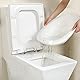 Bwelcam Sitzbad für die Toilette,Bidet Einsatz für Toilette,Bruchsicher Sitzbäder,Sitzbadewanne Toiletteneinsatz,Tragbares Bidetbecken