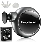 Fancy Home® Mini Massage Gun - Palm Sized Deep Tissue Massager Gun, Unique Small Hand Massager for Circulation, Cordless Powerful 3200 RPM | Ultra Quiet | Travel Friendly & Gift Ready （Black Grey）