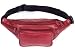 Produktbild LEAS Gürteltasche Echt-Leder, rot Travel-Line