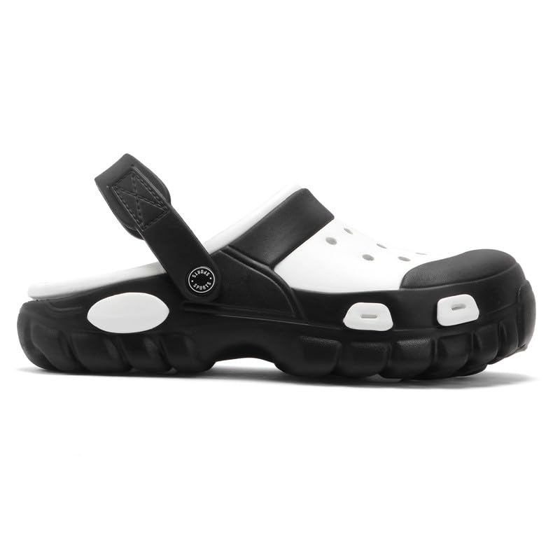 Image of Richmen Super Soft Stylish and Comfortable EVA Anti-Skid Men Sliders with Lightweight Cushioned Footwear Adjustable Back Strap Everyday Use Mules for Boys & Men's Clogs