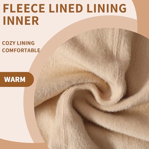 Image of DancMolly Plus Size Fleece Lined Tights Winter Warm Womens Tights, High Waisted Opaque Pantyhose