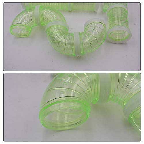 zfdg Hamster buizen transparant, DIY Hamster Tunnel, Hamster Pipe Toy, Hamster Transparante Pijp Toy, Hamster Tunnel Toy… - Image 5