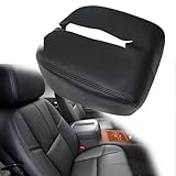 GXARTS Console Lid Armrest Cover Black Fit for Chevy Avalanche Suburban Tahoe Silverado GMC Yukon XL Sierra 2007 2008 2009 2010 2011 2012 2013 2014 Center Console Lid Replacement
