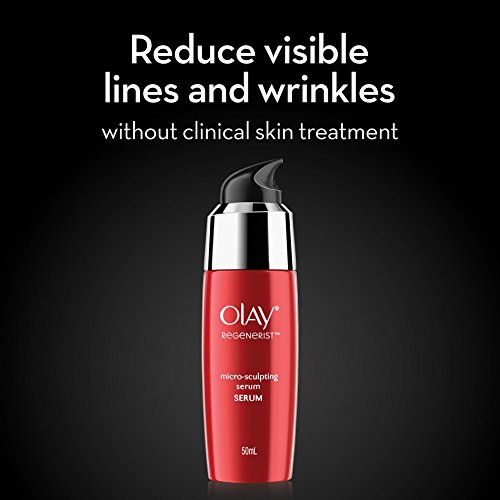 Olay Regenerist Micosculpting Serum | Hydrated, Plump, Bouncy Skin | With Hyaluronic Acid, Niacinamide and Peptides | Normal, Oily, Dry, Combination Skin | 50ml - Image 4
