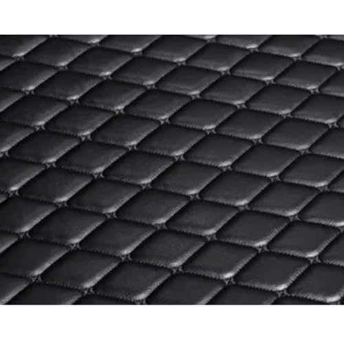 Tapis de coffre voiture cuir noir Audi RS4 protège contre taches et rayures
