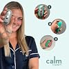 Glowco CalmCarry Sleep Aid Device Handheld Microcurrent Relaxation Tool, Supports Calm, Focus & Gentle Relief, USB Rechargeable, Portable Wellness Device for Adults & Kids | Teal Calm Carry