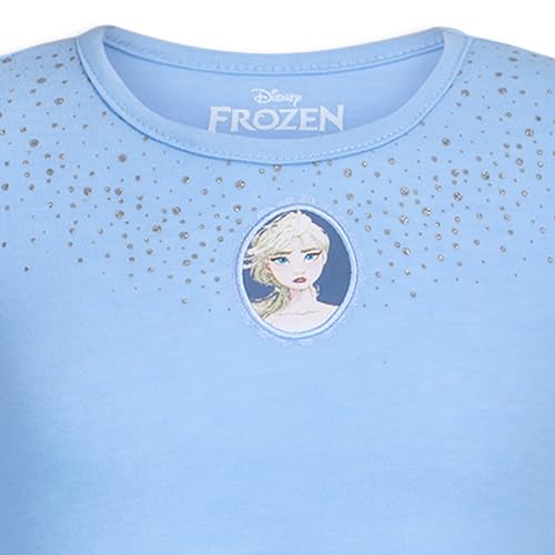 Disney Frozen Elsa and Anna Girls Tutu Long Sleeve Dress for Toddler and Little Kids2