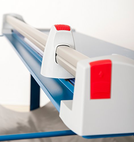 Dahle 472S Premium Rotary Trimmer W/Stand, 72" Cut Length, 12 Sheet Capacity, Self-Sharpening, Automatic Clamp, German Engineered Paper Cutter #TOP3