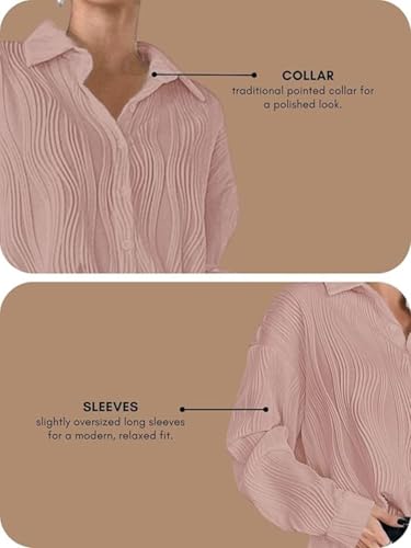 Image of Leriya Fashion Oversized Shirt for Women | Shirt for Women Stylish Western | Long Shirt for Women