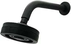 Chuveiro Ducha Articulável Gás E Solar Auto Limpante Preto