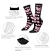 Kangweida White Boy Wasted Comfortable Stylish Socks Breathable Durable Perfect Fashionable Socks