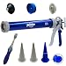 Newborn 620AL-BLUE Round Rod Gun with Aluminum Barrel, 18:1 Thrust Ratio, 20 oz. Sausage, Blue