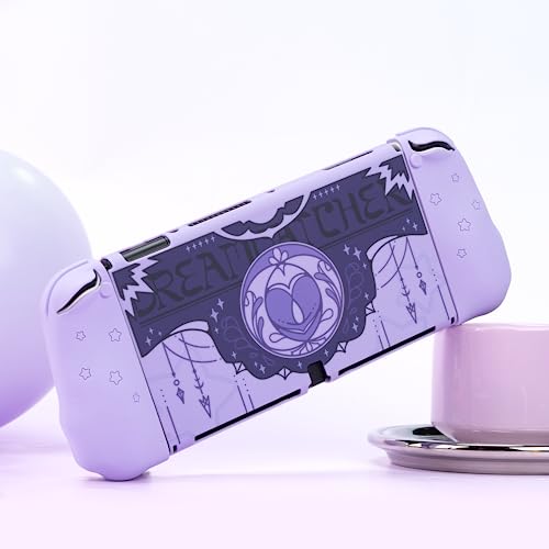 GeekShare Capa protetora para Switch OLED capa dura e fina para Switch OLED console protetor de sili