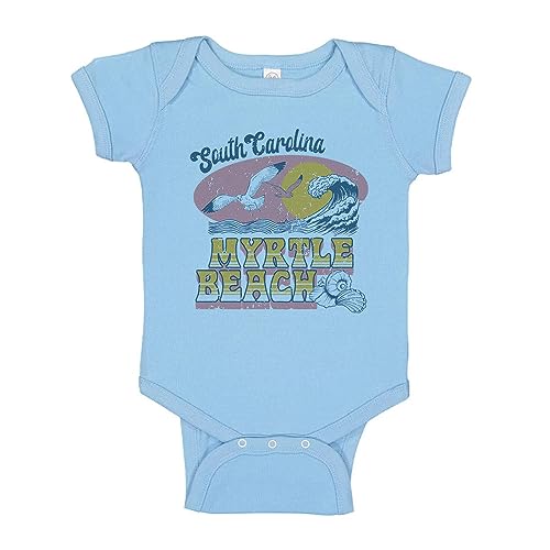 TATY Kids Vacation Myrtle Beach Baby Infant Bodysuit