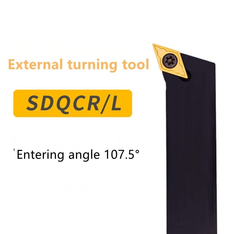 Portaherramientas de torneado SDQCR SDQCL para torno CNC miniatura 3