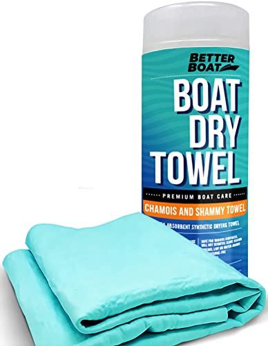 Super Absorbent Towels, Synthetic Chamois Cloth for Car and Boat Drying, Smooth Cooling...
