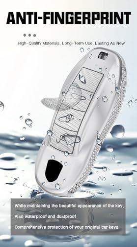 Télécommande coque de clé Porsche Taycan et Panamera en TPU - 3