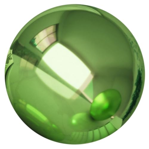 FUNOMOCYA Reflective Gazing Ball Polished Stainless Steel Garden Sphere for Outdoor Decor and Photography Delicate Reflective Ball for Unique and Visual
