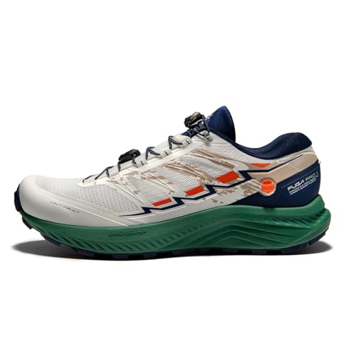 KAILAS �����Y FUGA Pro 4 �g���C�������j���O�V���[�Y �W���M���O ���C�h�V���[�Y �E�H�[�L���O �n�C�L���O �t�b�g�E�F�A �X�|�[�c �X�j�[�J�[, �\�[�X�J���[/�l�C�r�[�u���[, 9.5