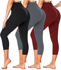 3 Pack Capri Black, Dark Grey, Wine