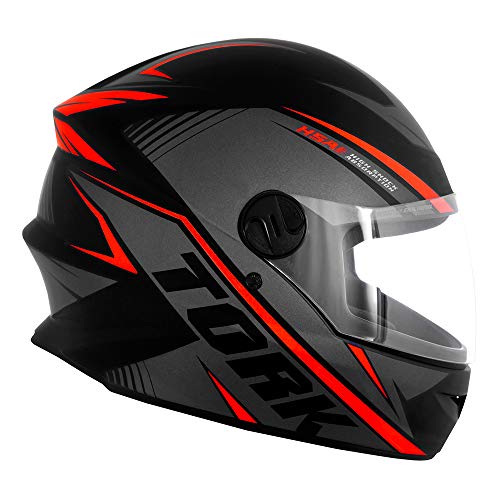 Pro Tork Capacete R8 Fosco 56 Cinza/Vermelho