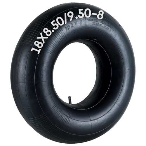 AMGSH 1 Pack 18x8.50/9.50-8 Inner Tubes High Duty 18x6.50-8 18x7.50-8 18x8.50-8 18x9.50-8 20x8-8 20x10-8 Universal Fit Tire Tube with TR13 Straight Valve Stem