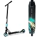 WeLLIFE Trotinette Freestyle Enfant Jump Extreme Trottinette Stunt Garcon alliage d'aluminium, plateau renforcé roue 100 mm, roulements à billes ABEC 7, guidon en T avec rotation à 360