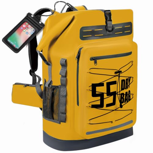 Image of MORXPLOR Dry Bag Waterproof,5L /10L /20L /30L /40L /55L Roll Top Dry Bag Backpack with WaterProof Phone Case for Swim,Kayak