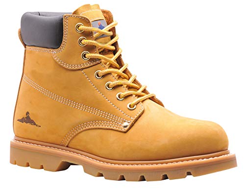 Portwest Bota Steelite Welted Sb Hro, Tamaño: 39, Color: Miel, FW17HOR39 🔥