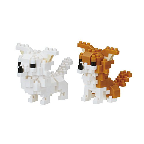 nanoblock NBC259 Dogs Chihuahuas, Multi