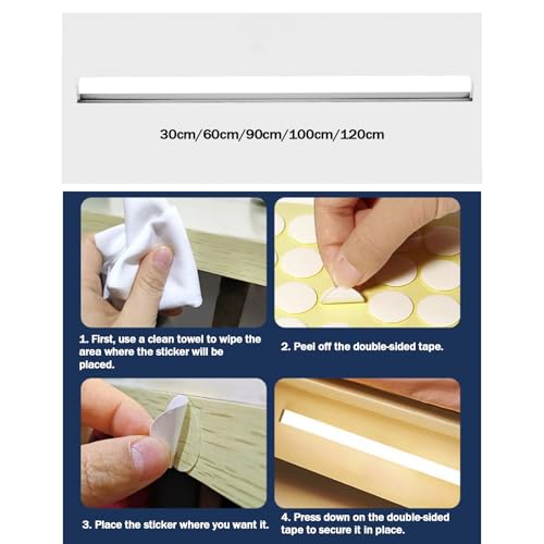 LED Armarios Lámpara de Pared con Enchufe e Interruptor para Luz de Lectura de Dormitorio 6
