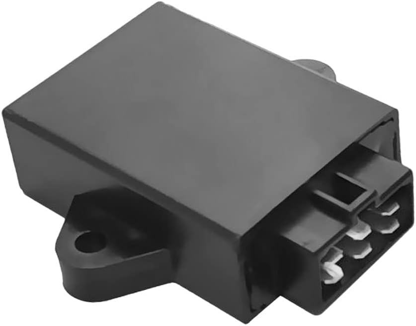 6 Pin, Motorcycle Igniter CDI Unit Box, Compatible with Suzuki GN250 Compatible with Loncin 300 ATV-300, 1pc