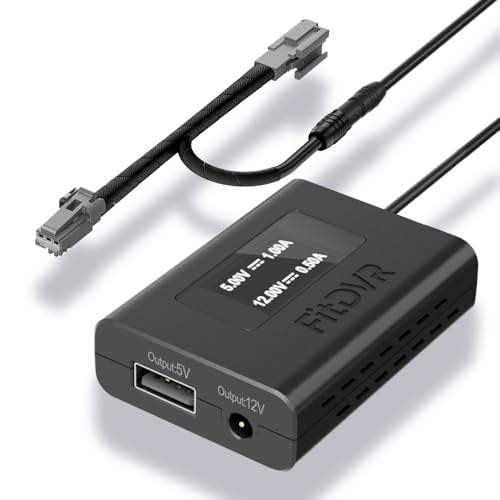 FitDVR Dash Camera Power Adapter (3-Pin) for Ford Ranger...