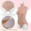 Body en Silicone Faux Seins Gel Remplissage Tasse C/D/E RéAliste Crossdressing MâLe à Femelle Plastron pour Cosplay,Color 1,Basic CCup #2