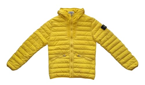 Stone Island junior giubbotto piumino 711640632 V0030 giallo 14 anni