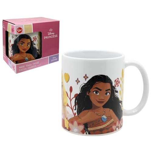 Tasse en céramique Princesses Disney modèle mug bol de petit déjeuner 325 ml pour enfants