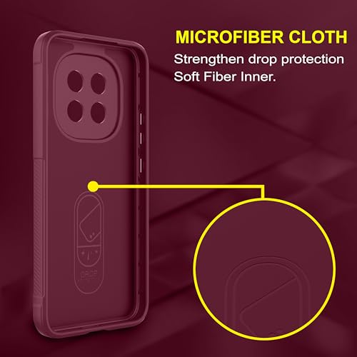 Image of Zapcase Back Case Cover for Oppo F29 5G | Compatible for Oppo F29 5G Back Cover | Liquid Silicon Magic Case with Camera Protection | Plum